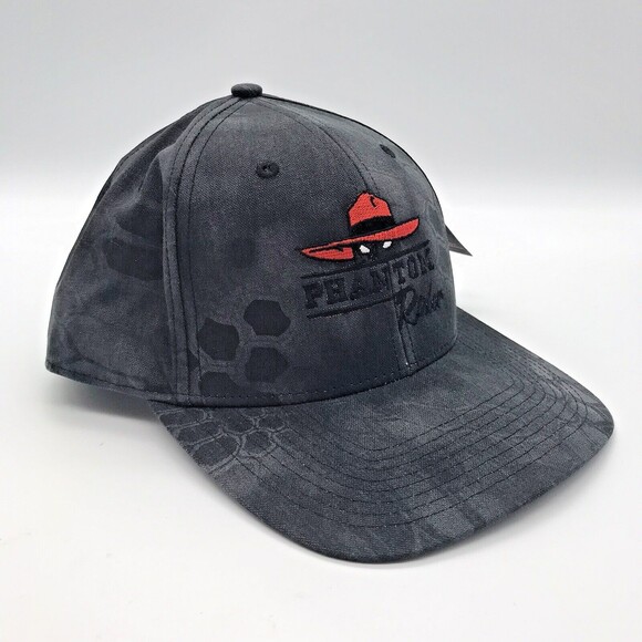 Kryptek Camo Charcoal Hat Phantom Rider Logo Unisex Snapback Baseball Cap NWT - Picture 5 of 10
